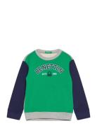 Sweater L/S Tops Sweatshirts & Hoodies Sweatshirts Grey United Colors Of Benetton