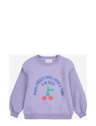 Bobo Circle Sweatshirt Tops Sweatshirts & Hoodies Sweatshirts Purple Bobo Choses