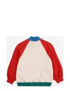 B.c Vintage Color Block Zipped Sweatshirt Tops Sweatshirts & Hoodies Sweatshirts Multi/patterned Bobo Choses