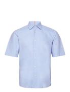 Rash_2 Tops Shirts Short-sleeved Blue BOSS