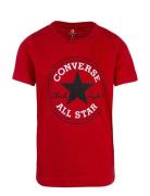 Converse Chuck Patch Tee Sport T-Kortærmet Skjorte Red Converse