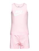 Club Tank & Jersey Short Set / Club Tank & Jersey Short Set Sets Sets With Short-sleeved T-shirt Pink Nike