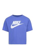 Hbr Club Boxy Tee / Nkg Hbr Club Boxy Tee Sport T-Kortærmet Skjorte Blue Nike