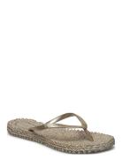 Flipflop With Glitter Shoes Summer Shoes Sandals Flip Flops Silver Ilse Jacobsen