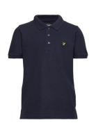 Classic Polo Shirt Tops T-shirts Polo Shirts Short-sleeved Polo Shirts Navy Lyle & Scott Junior