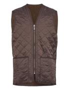 Barbour Polarquilt Waistcoat/Zip-In Liner Designers Vests Brown Barbour