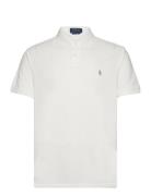 Custom Slim Fit Mesh Polo Shirt Designers Knitwear Short Sleeve Knitted Polos White Polo Ralph Lauren