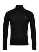 Soft Cotton Turtleneck Designers T-Langærmet Skjorte Black Polo Ralph Lauren