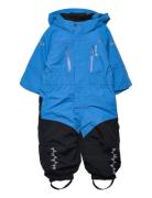 Penguin Snowsuit Kids Moss 104 Sport Coveralls Snow-ski Coveralls & Sets Multi/patterned ISBJÖRN Of Sweden