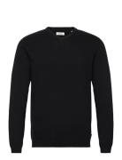 Jjebasic Knit V-Neck Noos Tops Knitwear V-necks Black Jack & J S