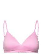 Bra Soft Seamless Petite Lingerie Bras & Tops Soft Bras Non Wired Bras Pink Lindex