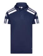 Squadra21 Polo Youth Tops T-shirts Polo Shirts Short-sleeved Polo Shirts Navy Adidas Performance