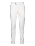 Denz Turn Up Trousers Designers Trousers Formal White Oscar Jacobson