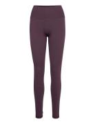 Scrunch Seamless Leggings Sport Running-training Tights Seamless Tights Purple Famme