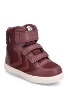 Stadil Super Poly Boot Mid Tex Jr Sport Winter Boots Winter Boots W. Velcro Burgundy Hummel