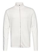 Slhmaine Ls Knit Cardigan W Tops Knitwear Full Zip Jumpers White Selected Homme