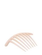 Cam Big Plain Acetat Accessories Hair Accessories Hair Pins Cream Corinne