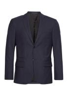 Rick Wool Jacket Designers Blazers Single Breasted Blazers Navy Filippa K