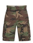 10.5-Inch Classic Fit Camo Cargo Short Bottoms Shorts Cargo Shorts Khaki Green Polo Ralph Lauren