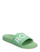 Slippy Ii Shoes Summer Shoes Sandals Pool Sliders Green Roxy