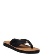 Th Elevated Beach Sandal Shoes Summer Shoes Sandals Flip Flops Black Tommy Hilfiger