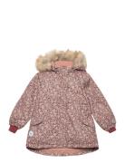 Jacket Mathilde Tech Outerwear Jackets & Coats Winter Jackets Pink Wheat