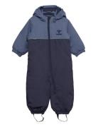 Hmlsnoopy Tex Snowsuit Sport Coveralls Snow-ski Coveralls & Sets Blue Hummel