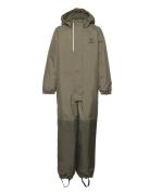 Hmlgoal Tex Snowsuit Sport Coveralls Snow-ski Coveralls & Sets Khaki Green Hummel