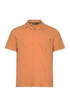 Clopton Jersey Shirt Designers Polos Short-sleeved Orange Morris