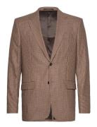 Single Breasted Check Blazer Designers Blazers Single Breasted Blazers Beige Filippa K