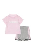 I Lin Co T Set Sport Sets With Short-sleeved T-shirt Pink Adidas Performance