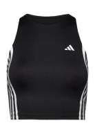 Otr E 3S Tank Sport Crop Tops Sleeveless Crop Tops Black Adidas Performance