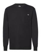 Luray Pocket Tee Ls Designers T-Langærmet Skjorte Black Dickies