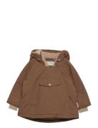 Wang Fleece Lined Winter Jacket. Grs Outerwear Jackets & Coats Winter Jackets Brown Mini A Ture