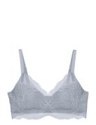 Triumph Lift Smart P Ex Lingerie Bras & Tops Soft Bras Non Wired Bras Blue Triumph