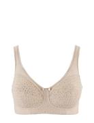 Bra Without Underwire Lingerie Bras & Tops Soft Bras Non Wired Bras Beige Damella Of Sweden