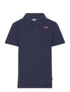 Levi's® Batwing Polo Tee Tops T-shirts Polo Shirts Short-sleeved Polo Shirts Navy Levi's