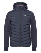 Hooded Storm Hybrid Padded Jkt Sport Jackets Padded Jackets Navy Superdry Sport