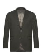 Fogerty Blazer Designers Blazers Single Breasted Blazers Grey Oscar Jacobson