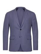 Hopper U Active Hopsack Blazer Designers Blazers Single Breasted Blazers Blue J. Lindeberg