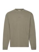 Bloom Oslo Crew Designers T-Langærmet Skjorte Khaki Green HOLZWEILER