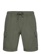 Cotton Ripstop Cargo Shorts Bottoms Shorts Cargo Shorts Green Mads Nørgaard