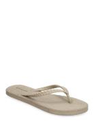 Flip Flops With Braided Strap Shoes Summer Shoes Sandals Flip Flops Beige Rosemunde