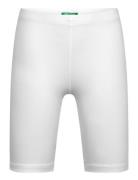 Bermuda Bottoms Shorts White United Colors Of Benetton