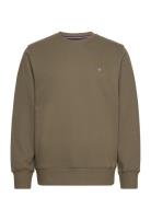 Reg Shield C-Neck Sweat Tops Sweatshirts & Hoodies Sweatshirts Khaki Green GANT