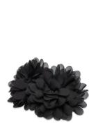 Arabella Flower Hair Clip Accessories Hair Accessories Hair Pins Black Becksöndergaard