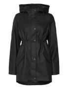 Vmmmalou Coated Jacket Outerwear Jackets Light-summer Jacket Black Vero Moda Maternity