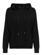 Onlnew Tessa Ls Hood Detail Pul Noos Knt Tops Knitwear Jumpers Black ONLY