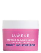 Lumene Nordic Bloom Anti-Wrinkle & Firm Night Moisturizer 50 Ml Nattkräm Beauty Women Skin Care Face Moisturizers Night Cream Nude LUMENE