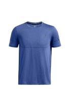 Ua Vanish Elite Seamless Ss Sport T-Kortærmet Skjorte Blue Under Armour